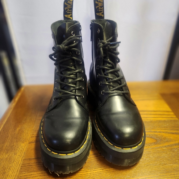 Dr. Martens Jadon Black Boots - Picture 2 of 5